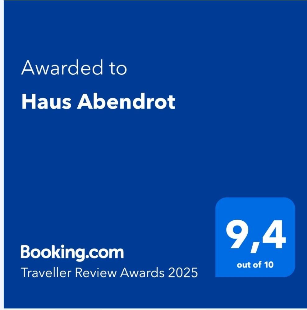 Haus Abendrot Daire Dornbirn Dış mekan fotoğraf